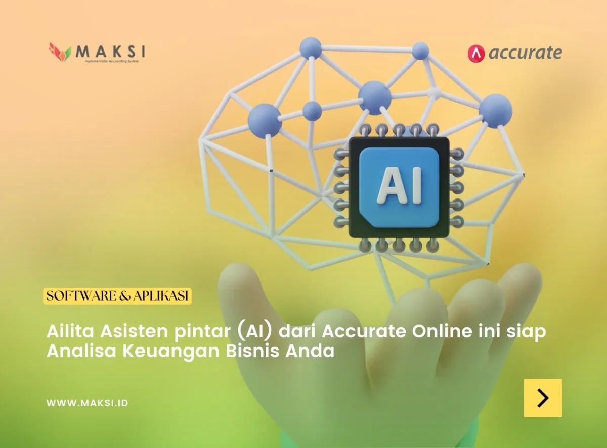 Ailita Asisten pintar AI dari Accurate Online ini siap Analisa Keuangan Bisnis Anda