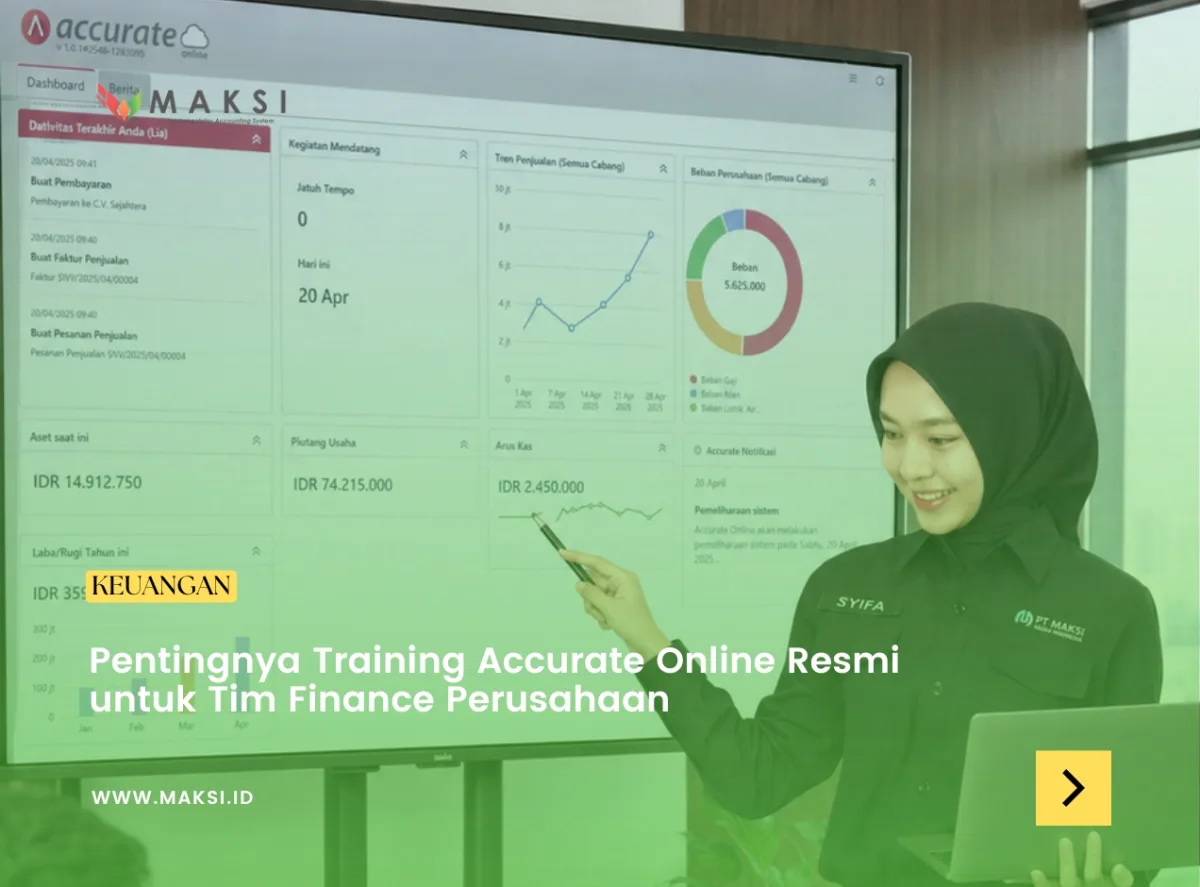 Pentingnya Training Accurate Online Resmi untuk Tim Finance Perusahaan