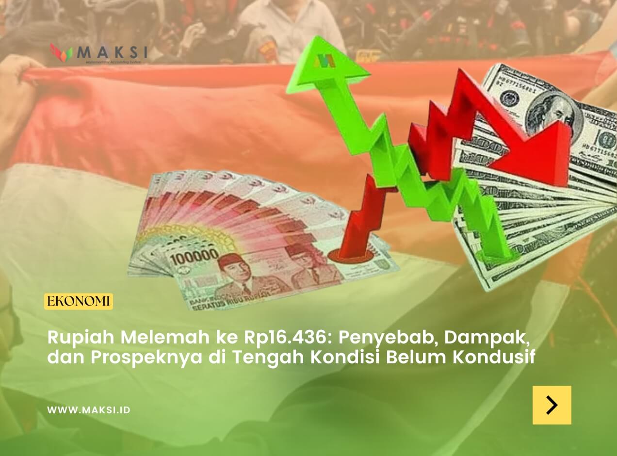 Rupiah Melemah ke Rp16.436: Penyebab, Dampak, dan Prospeknya di Tengah Kondisi Belum Kondusif